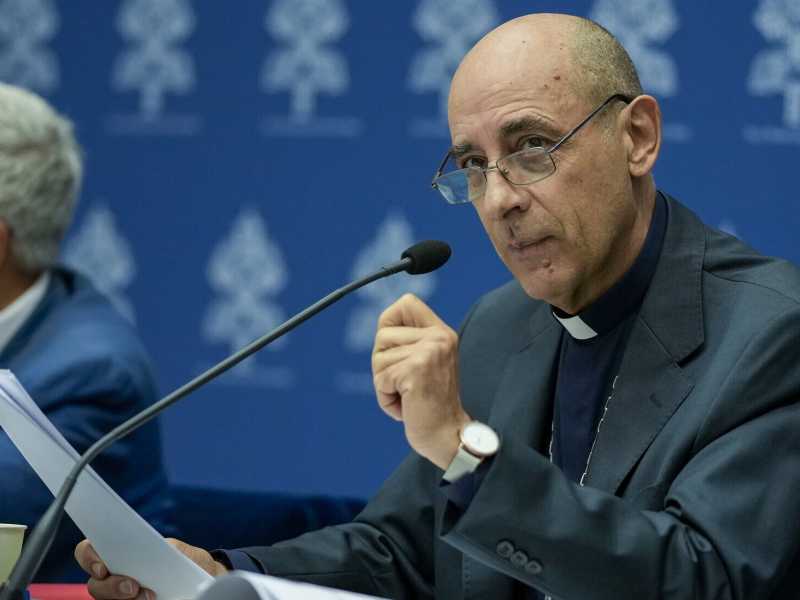 Victor Manuel Fernández (Foto LaPresse)