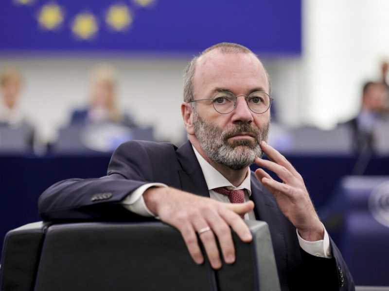 Manfred Weber (foto Epa, via Ansa)