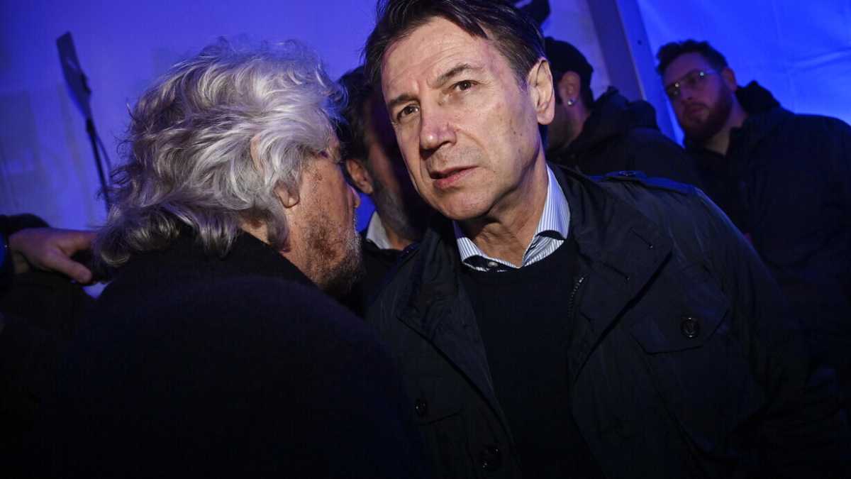 Immagine di Conte in Liguria: la campagna elettorale per Orlando si trasforma nella resa dei conti con Grillo