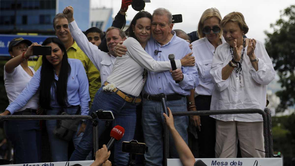 Immagine di María Corina Machado e Edmundo González vincono il Premio Sacharov 2024