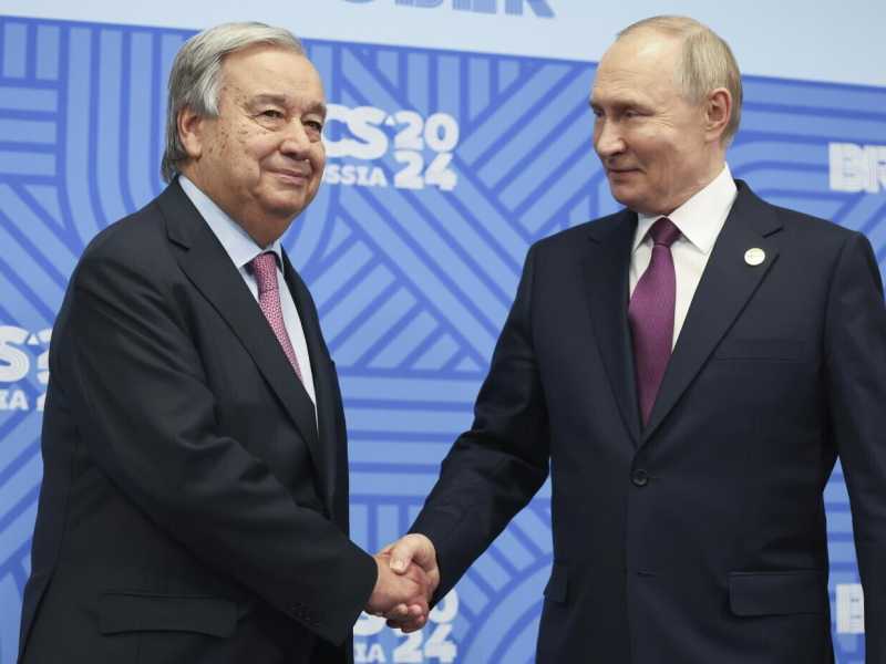 L’atroce normalizzazione di Putin dell’ossequioso Guterres e dell’incendiario Musk