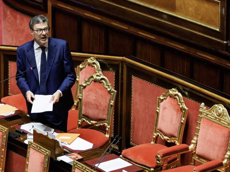 Giancarlo Giorgetti (Foto LaPresse)