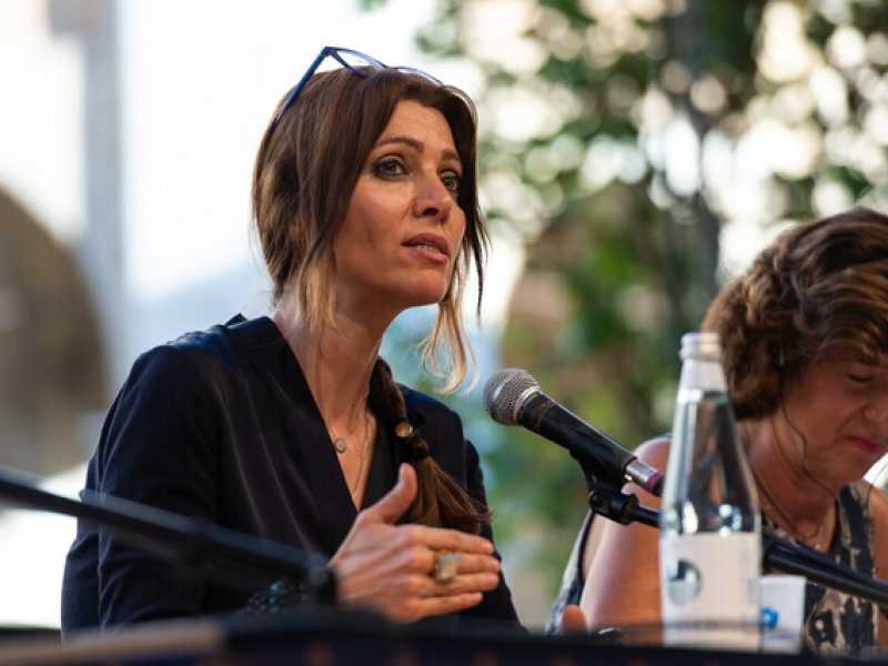 Elif Shafak (Foto LaPresse)