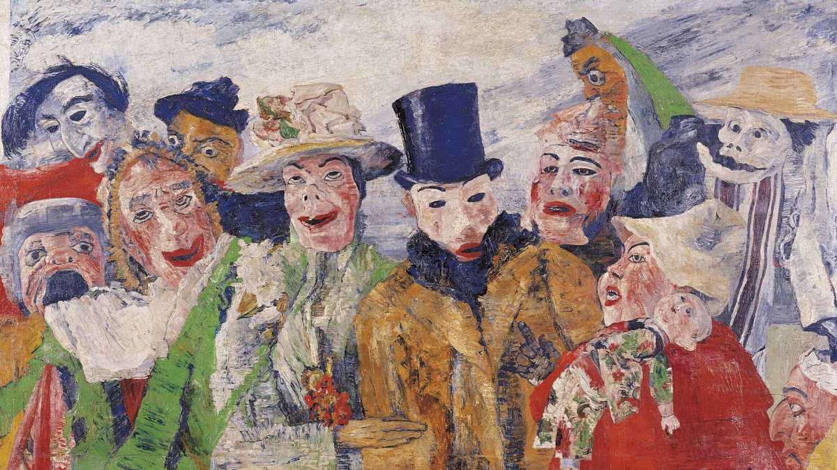 Immagine di Facce fiamminghe: il mondo osservato da James Ensor
