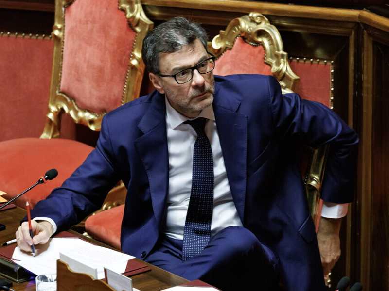 Giancarlo Giorgetti (Foto LaPresse)