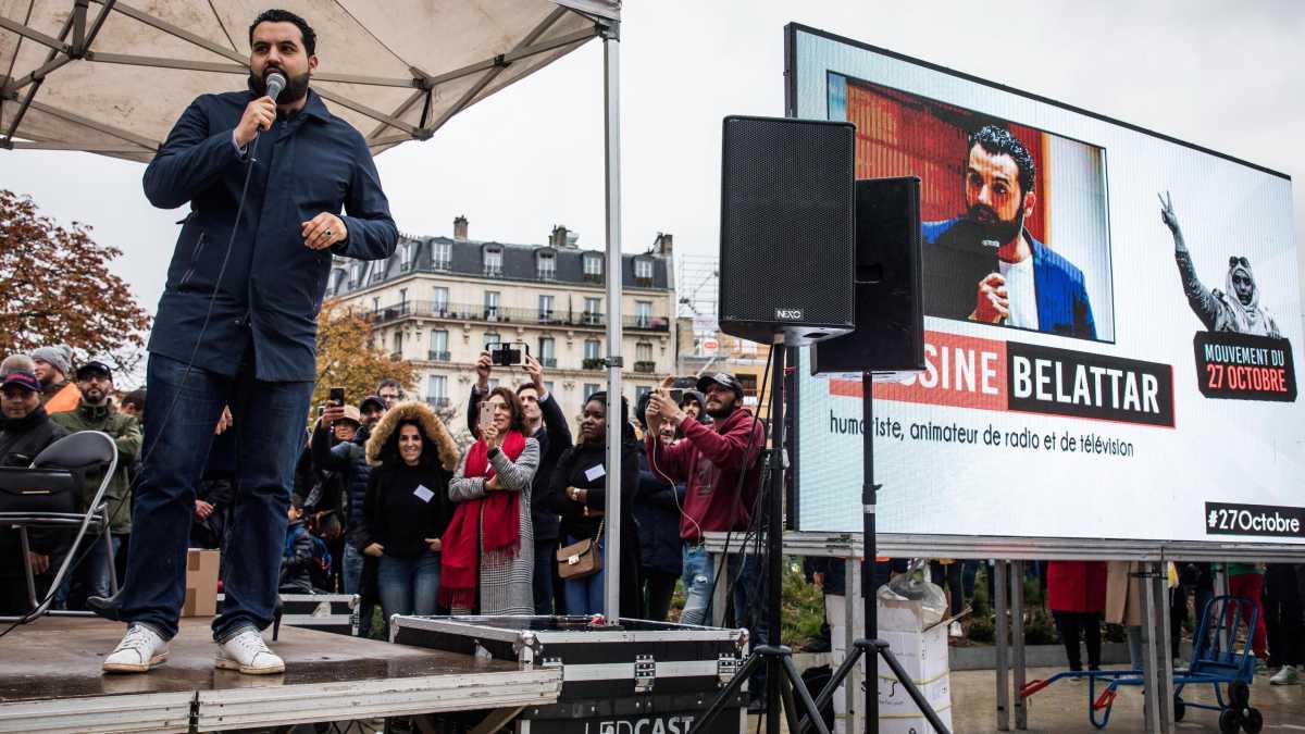 Immagine di Yassine Belatter, "il fratello musulmano" di Macron