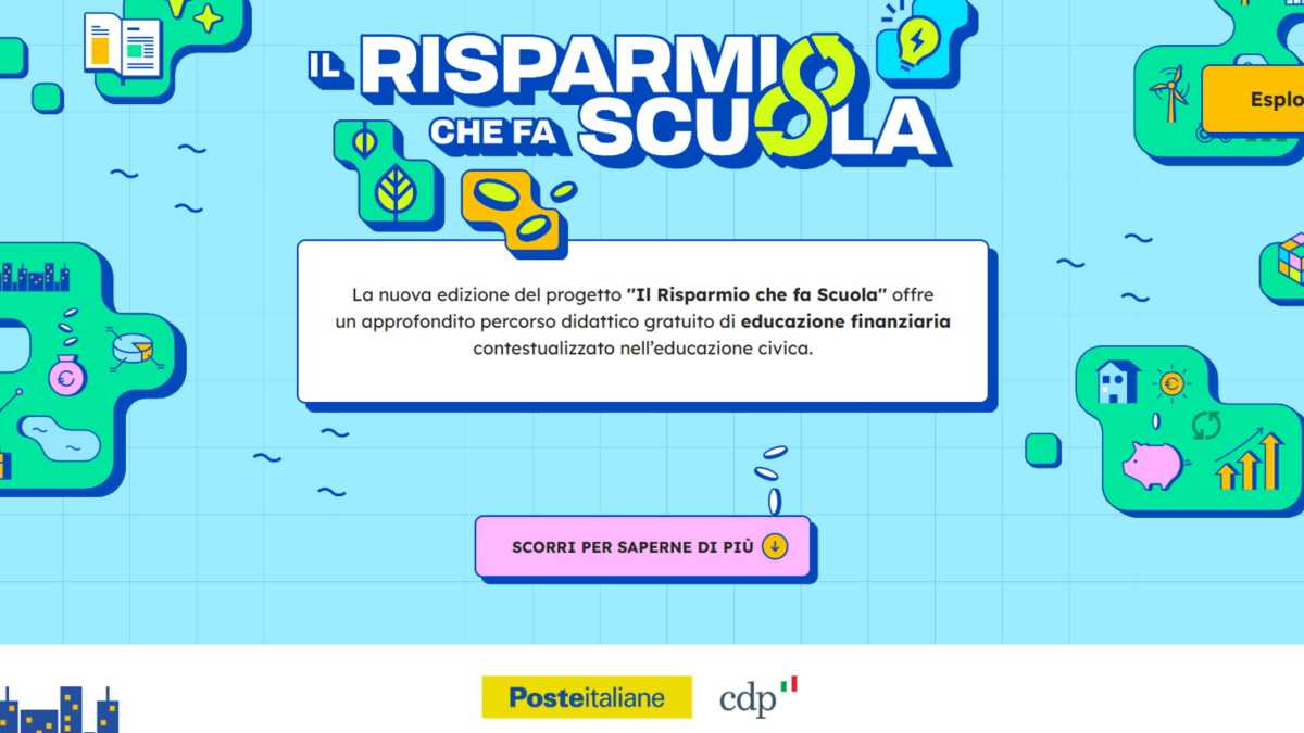 Immagine di A scuola di risparmio con Poste e Cdp