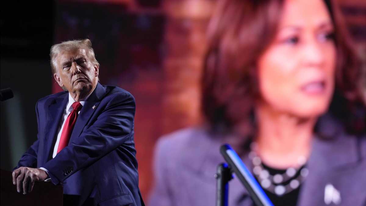 Immagine di Trump e Harris sulla Luna. Cosa cambierà nelle politiche spaziali