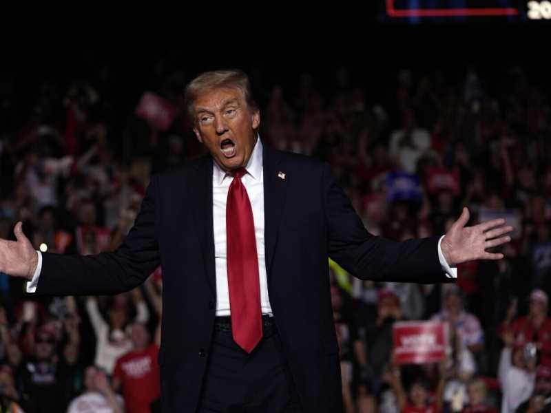Donald Trump (foto Ap, via LaPresse)