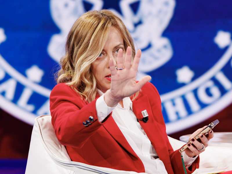 Giorgia Meloni (foto LaPresse)