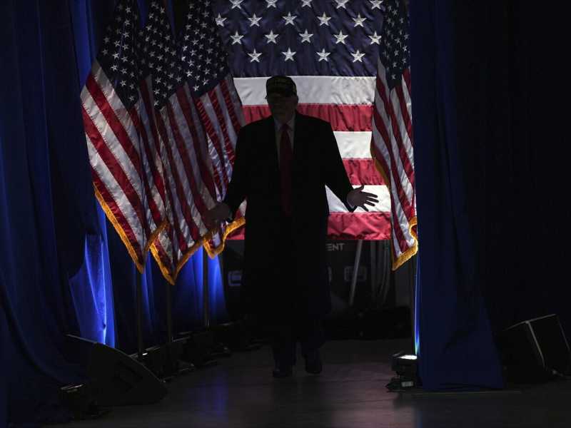 Il candidato repubblicano alla presidenza degli Stati Uniti Donald Trump (foto Ap, via LaPresse)<br />&nbsp;<br />