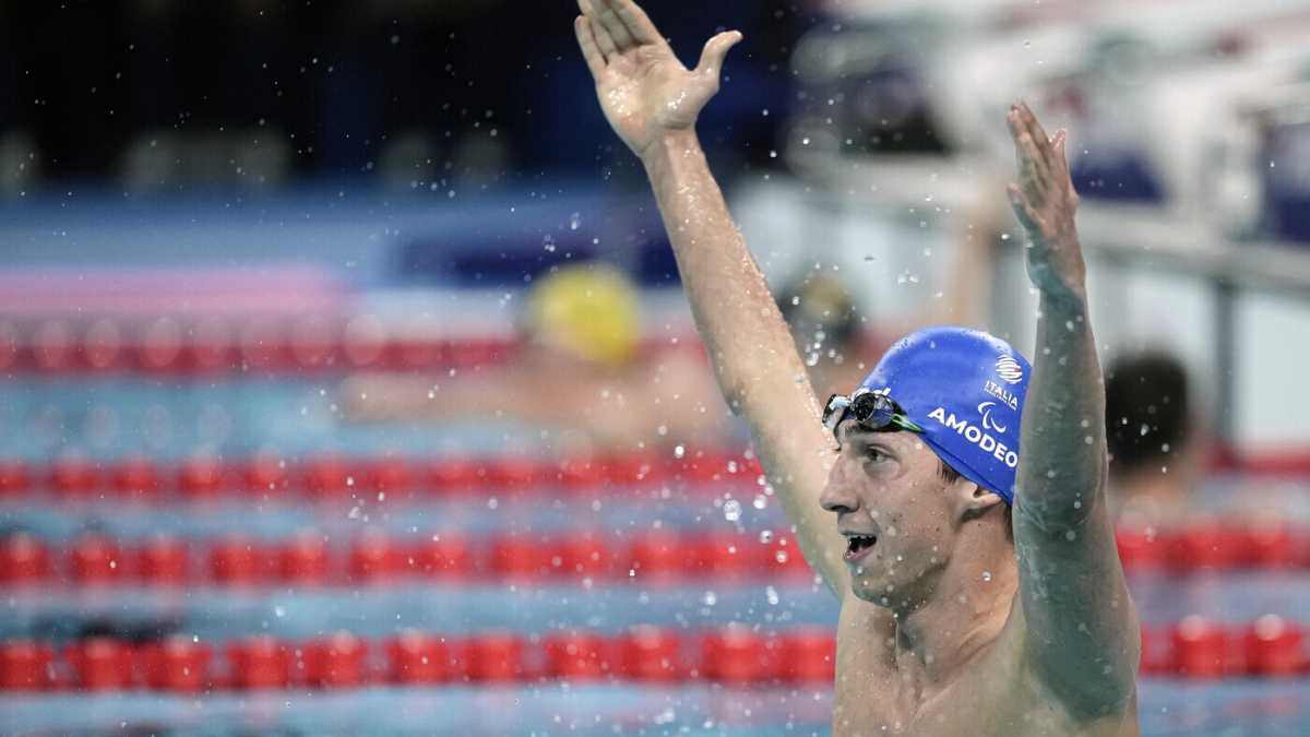 Immagine di A Parigi 2024 Alberto Amodeo è nuotato via dall'ansia