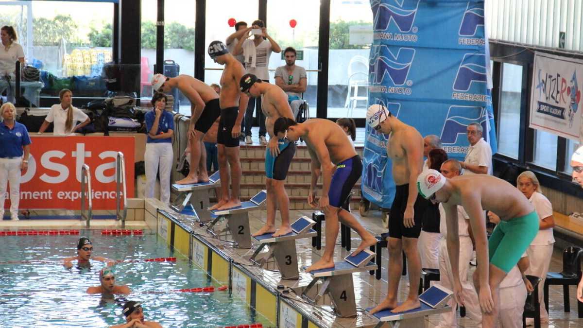 Immagine di I 50 anni del trofeo di nuoto Nico Sapio, voce delle piscine e del calcio genovese