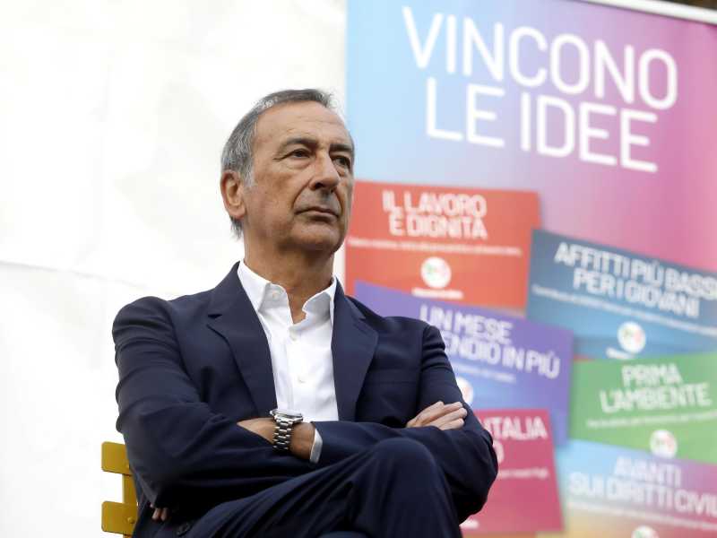 Il sindaco di Milano Beppe Sala (foto Ansa)
