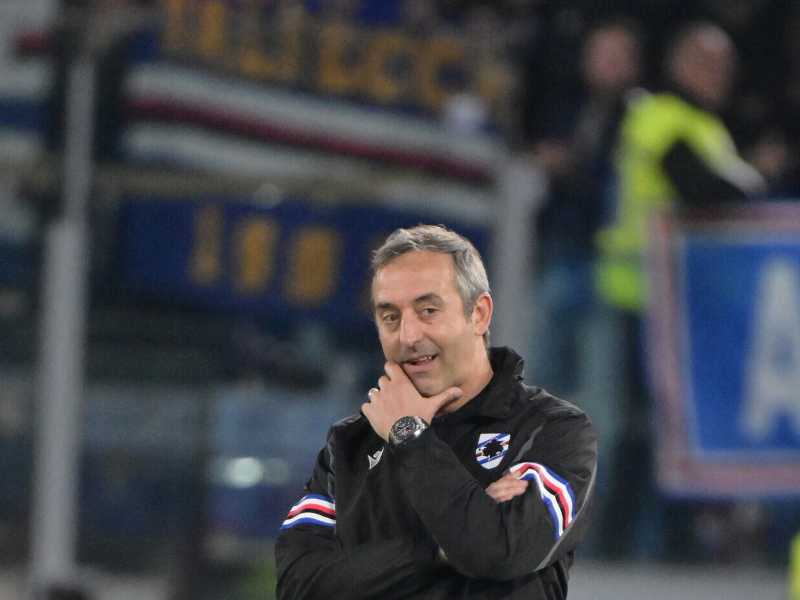 Marco Giampaolo ai tempi della Sampdoria (foto LaPresse)