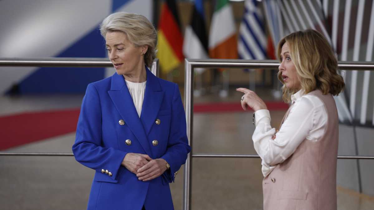 Immagine di La difficile partita di Meloni e von der Leyen