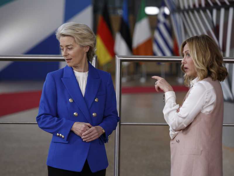La difficile partita di Meloni e von der Leyen