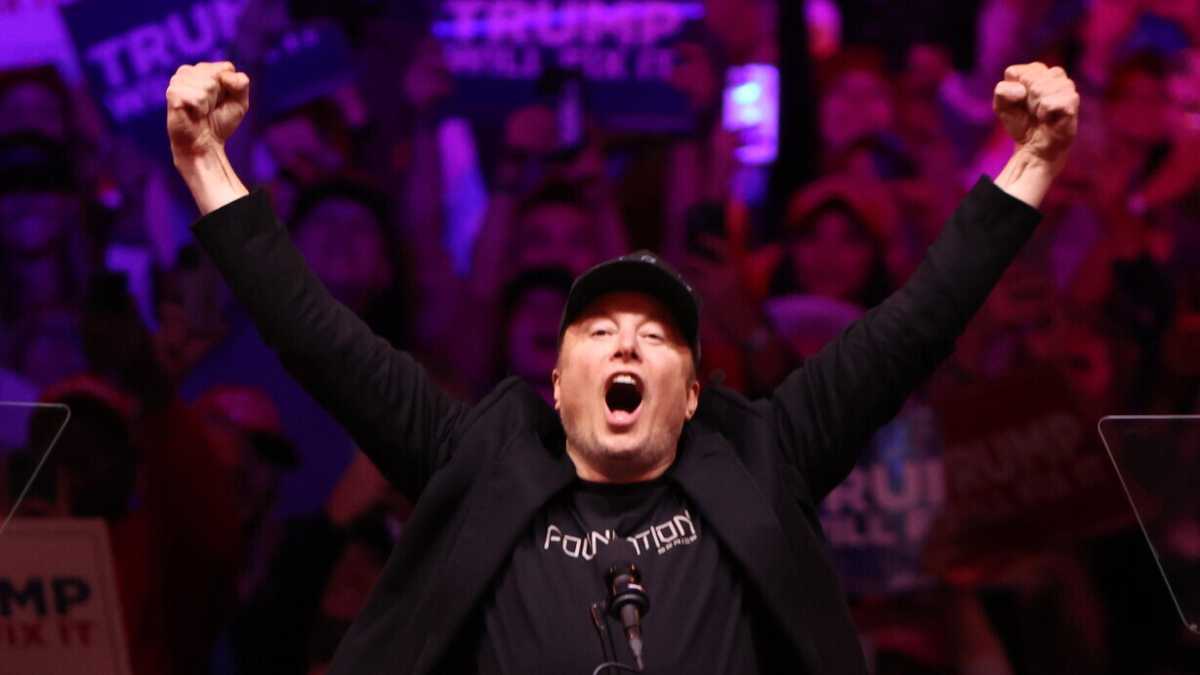 Immagine di Musk che si fa vedere ovunque rompe la formula della rabbia e dell'algoritmo