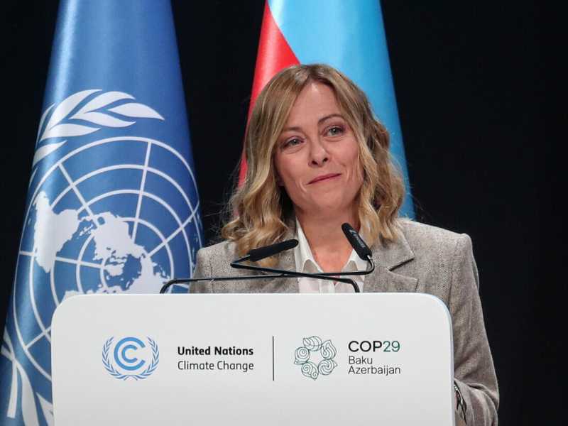 Giorgia Meloni (Ansa)