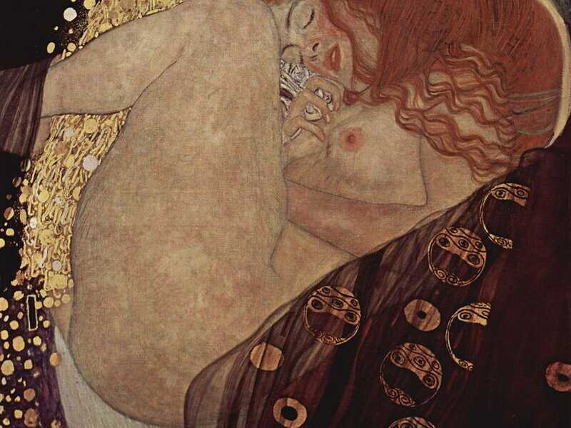 Gustav Klimt, &ldquo;Dana&euml;&rdquo;, c. 1907-1908 (Wikipedia)&nbsp;<br />