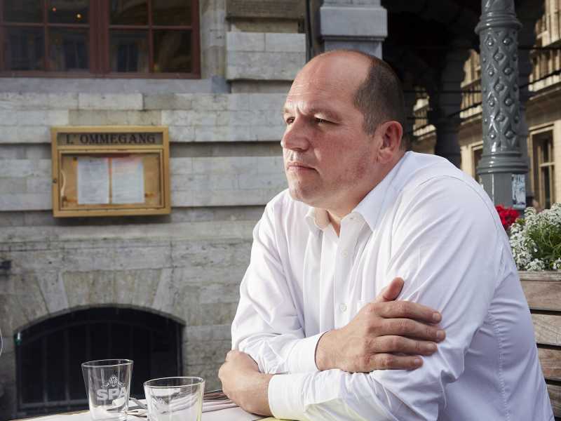 Il sindaco di Bruxelles Philippe Close (foto LaPresse)