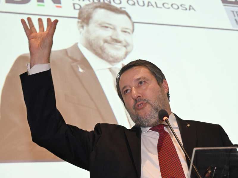Matteo Salvini (Ansa)