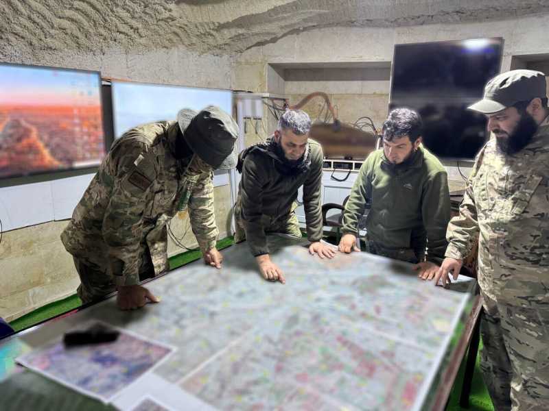 Una foto dell'operation room diffusa dai ribelli&nbsp;