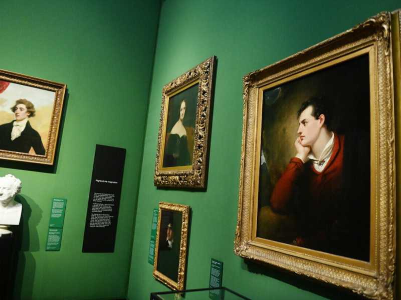 Lord Byron, National Portrait Gallery a Londra (Foto Ansa)