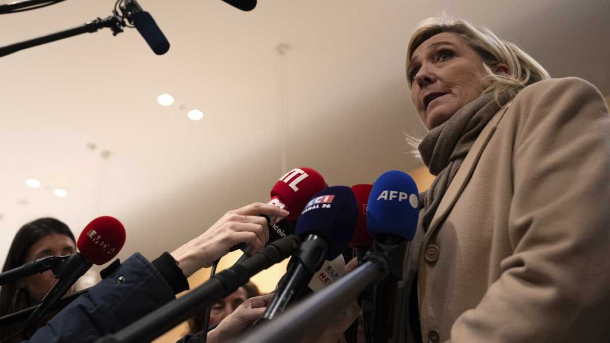 Immagine di Le Pen continua ad alzare la posta in gioco e a porre linee rosse al primo ministro francese
