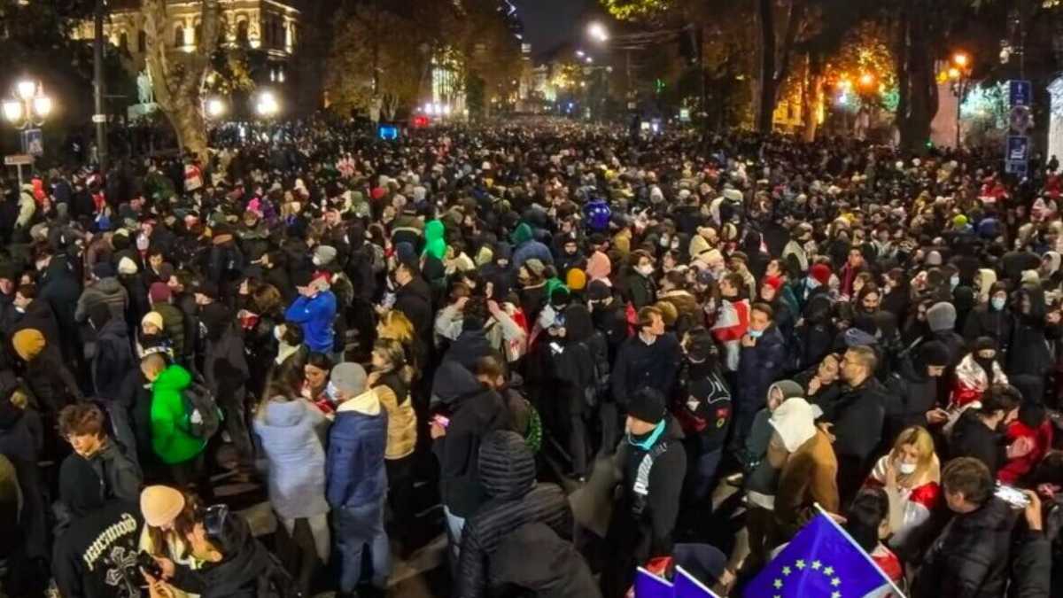 Immagine di Il governo georgiano sta soffocando con la forza il desiderio d’Europa