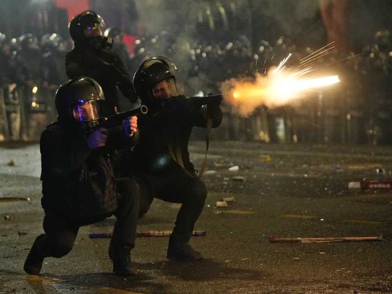 Continuano le violenze del governo georgiano