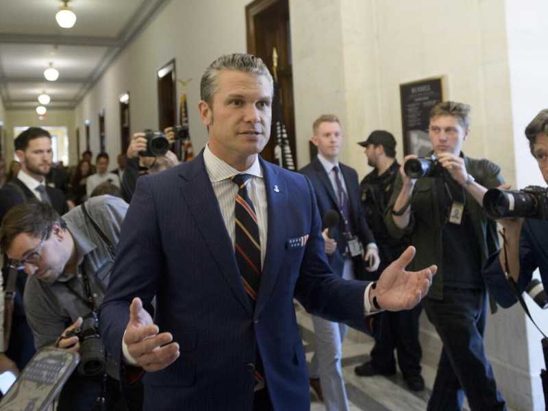 Pete Hegseth (foto Ap, via LaPresse)