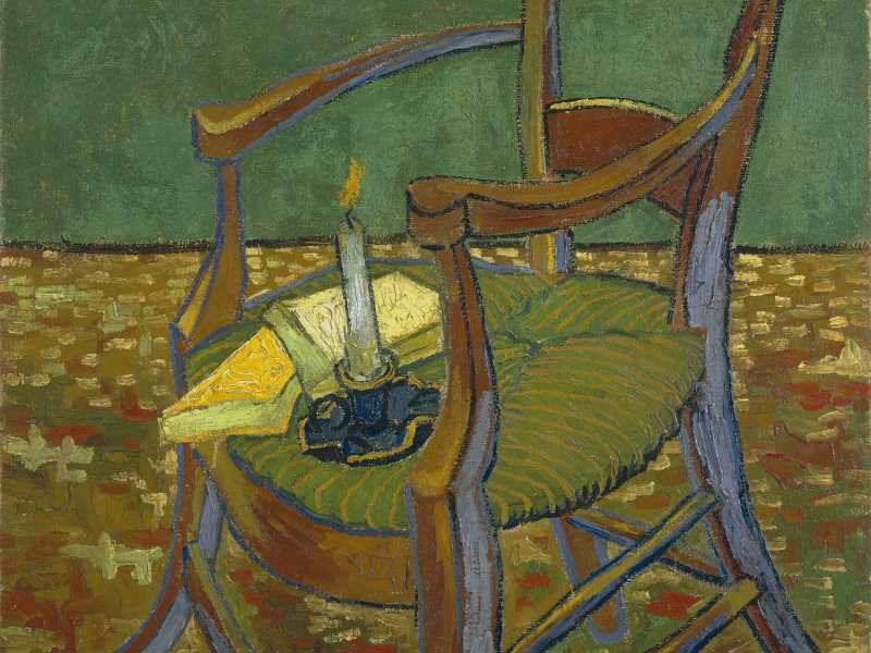 Vincent van Gogh, "La sedia di Gauguin" (Wikipedia)