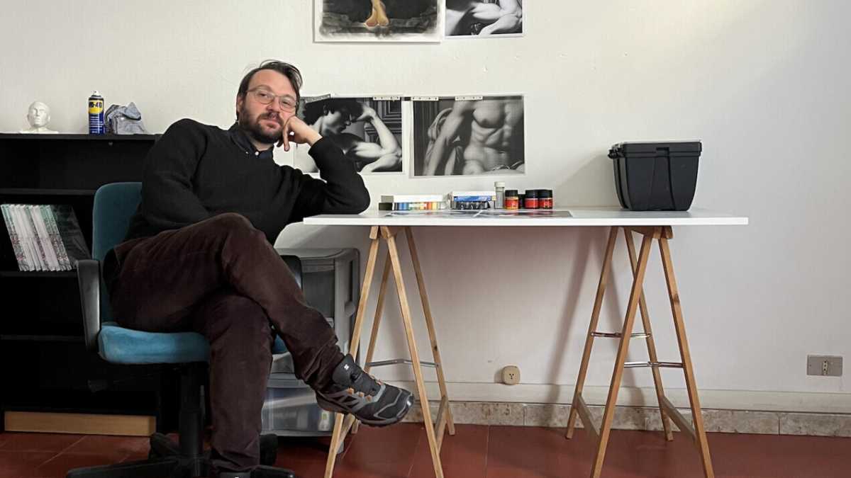 Immagine di Corpi, materiali e intelligenza artificiale: l’universo creativo di Cosimo Veneziano