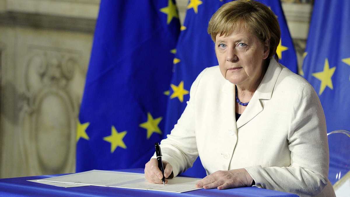 Immagine di Angela Merkel e la pazienza