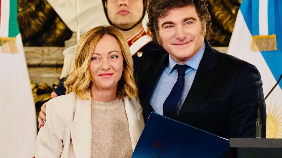 Immagine di Da oggi Milei è (anche) cittadino italiano