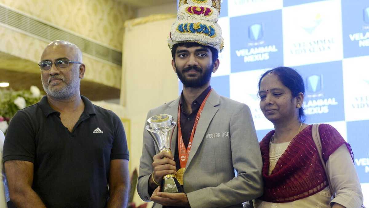 Immagine di Gugesh, il ragazzo indiano sul tetto del mondo