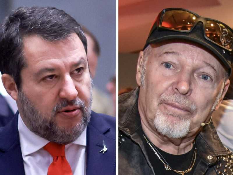 Quella strana somiglianza tra Vasco e Salvini