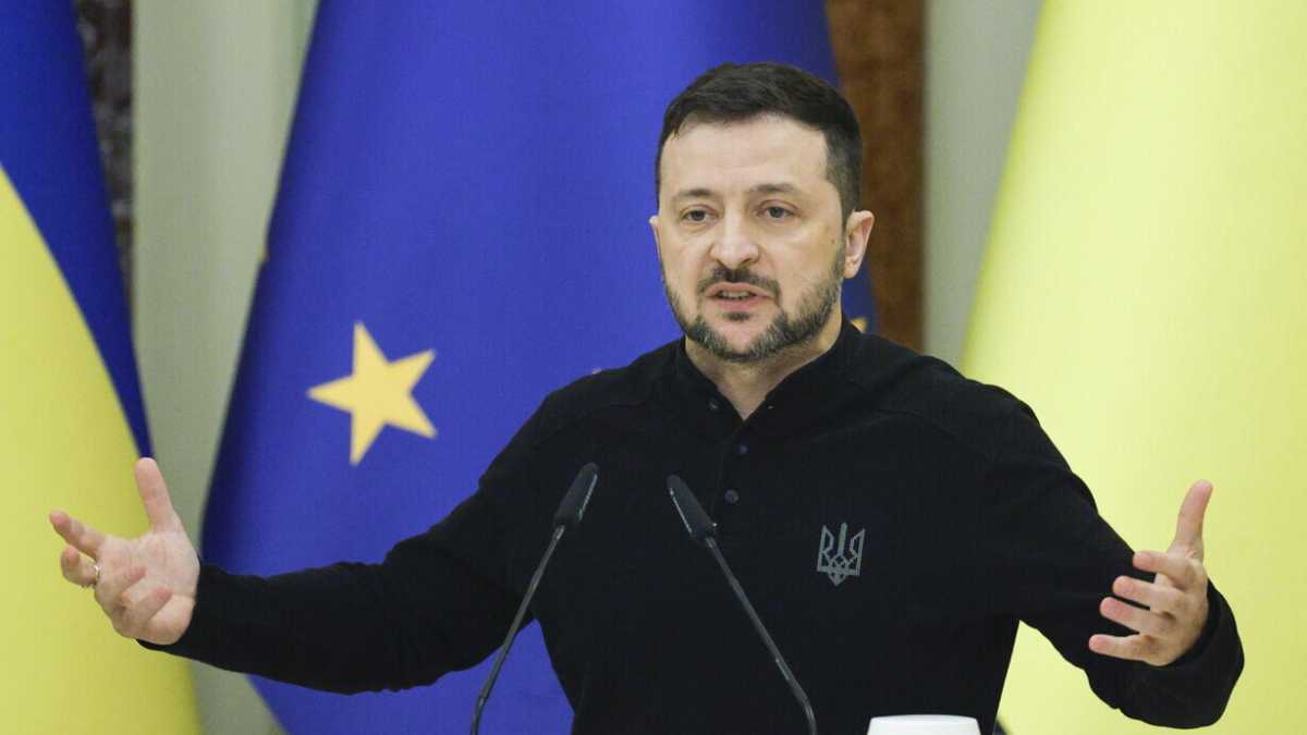 Immagine di Il presidente Zelensky non vuole rinunciare ai territori occupati: "Ora tocca all'Europa"