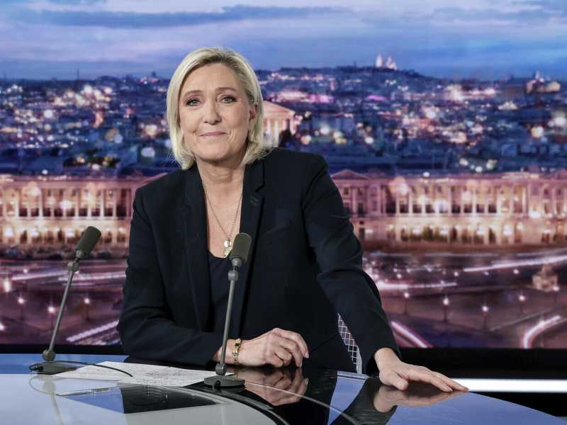 Marine Le Pen (foto Ap, via LaPresse)