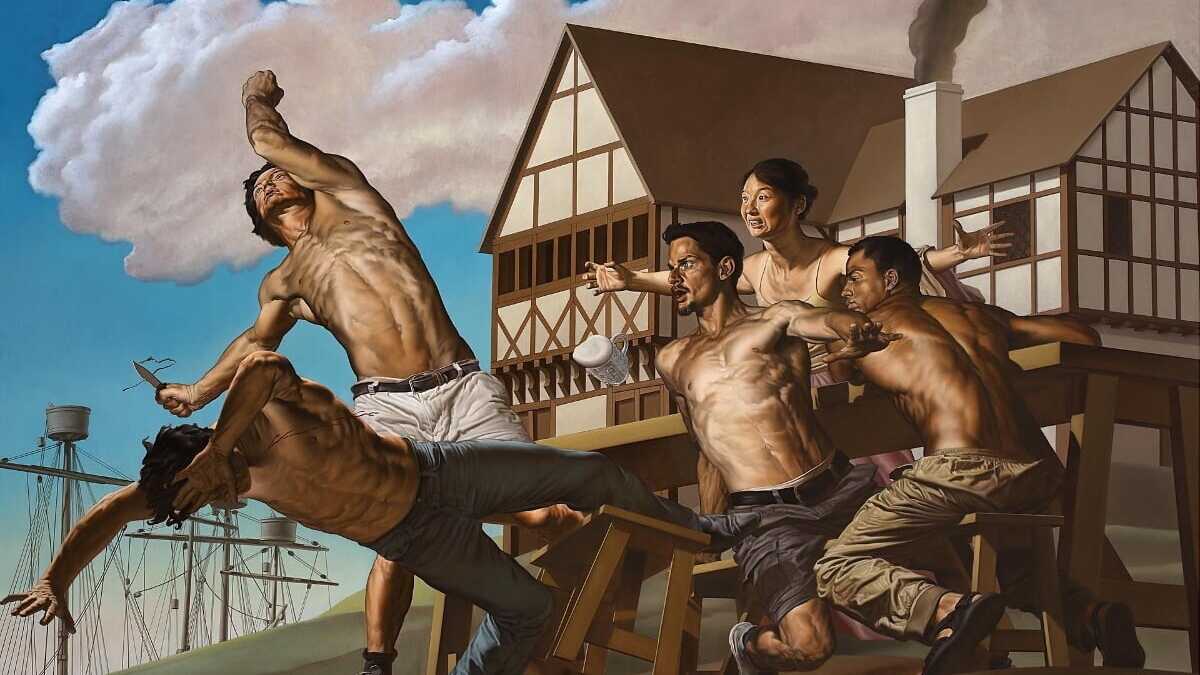 Immagine di La pittura di Nicola Verlato dà importanza all'uomo