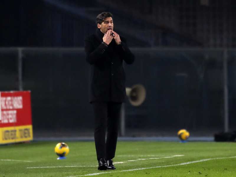 L'ex allenatore del Milan Paulo Fonseca (foto LaPresse)