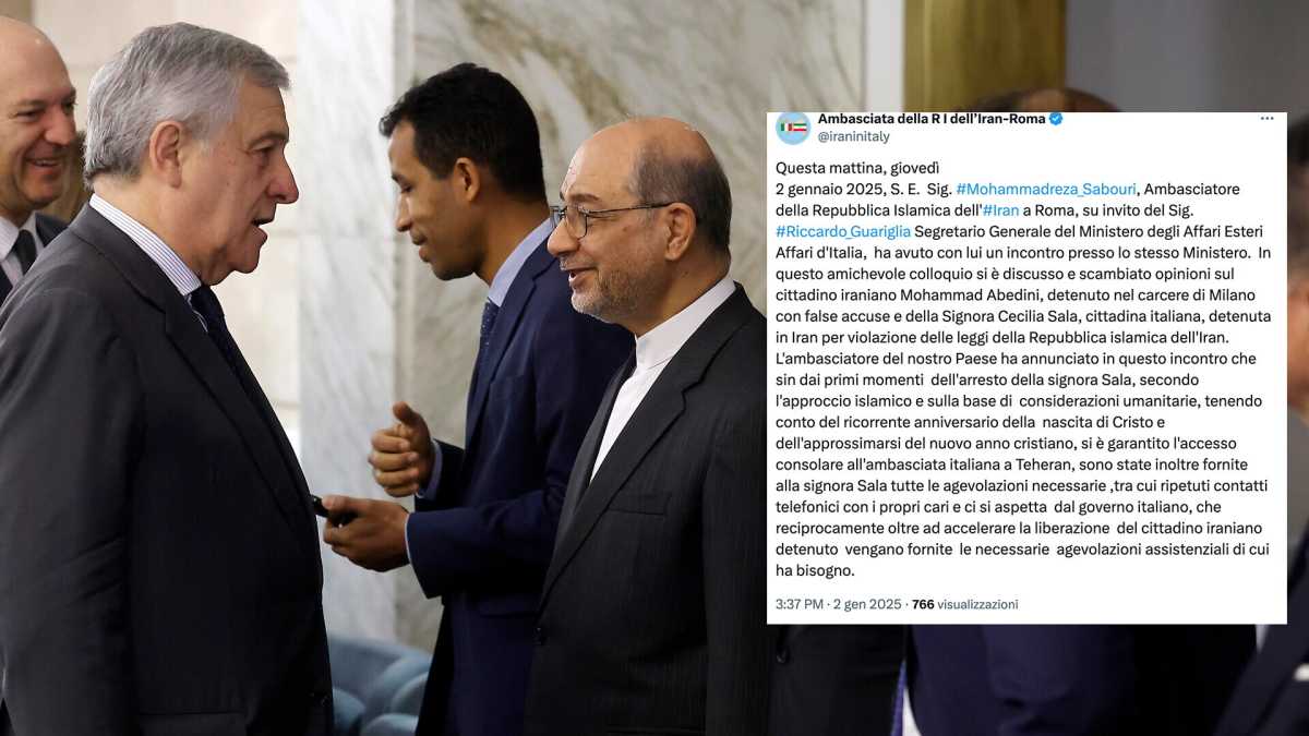Immagine di Caso Sala, un'ora di vertice a Chigi. L'ambasciata d'Iran: "Accelerare la liberazione di Abedini"