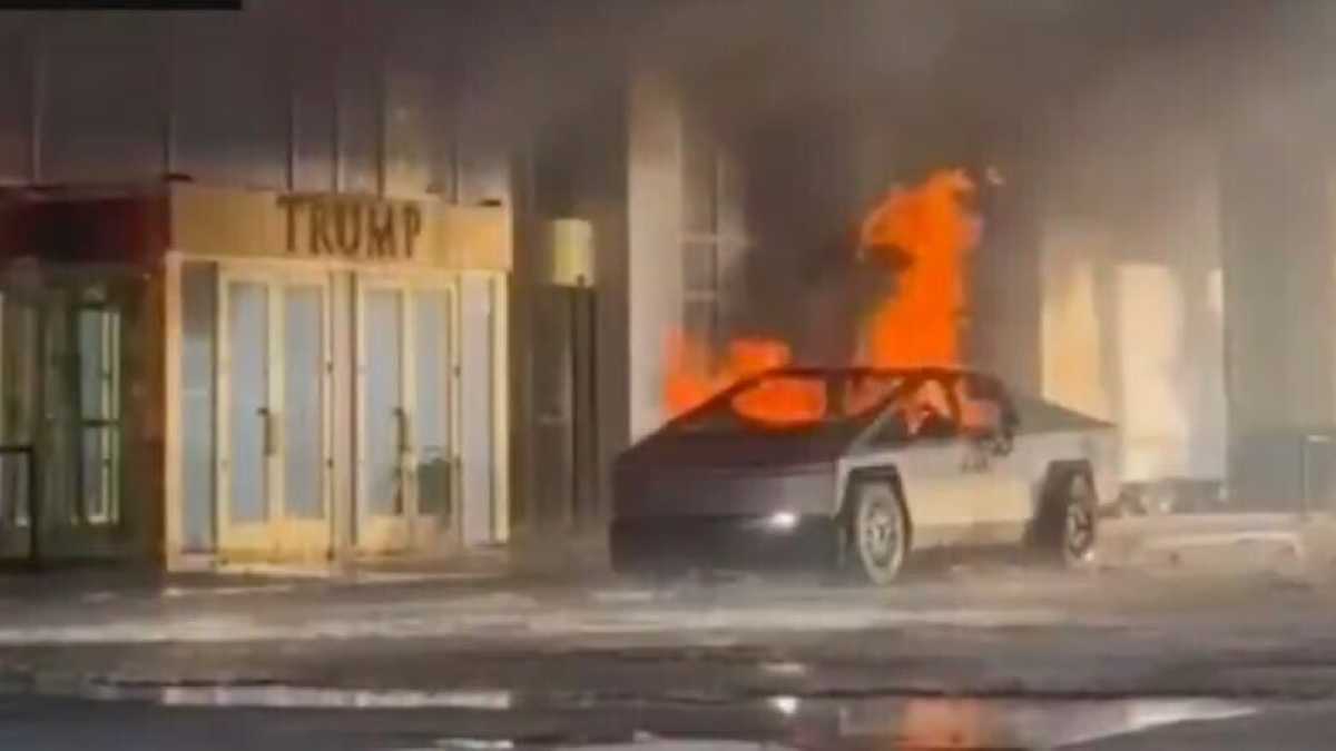Immagine di Cosa sappiamo dell'esplosione di un Cybertruck Tesla davanti al Trump Hotel di Las Vegas