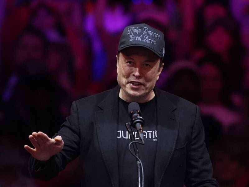 Elon Musk (foto Ap, via LaPresse)