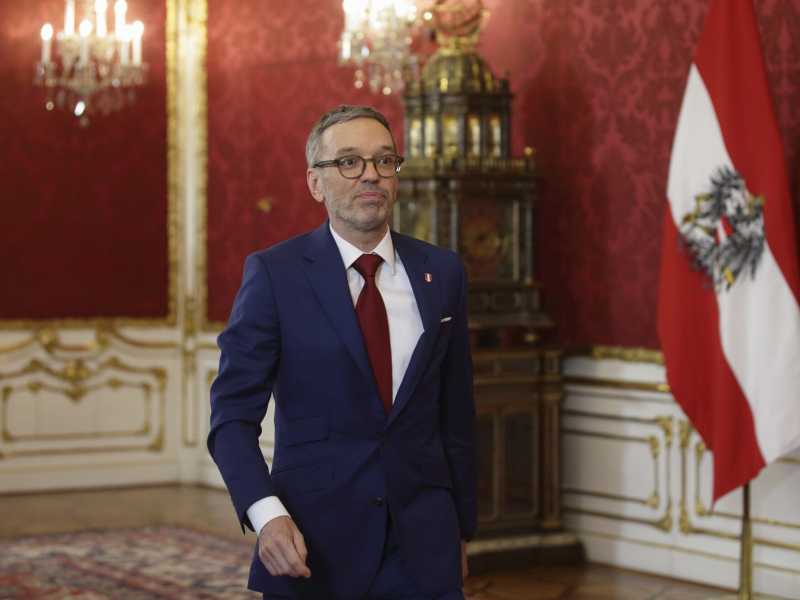 L’Austria all’estrema destra: il leader della Fpö Kickl ha l’incarico di formare il governo