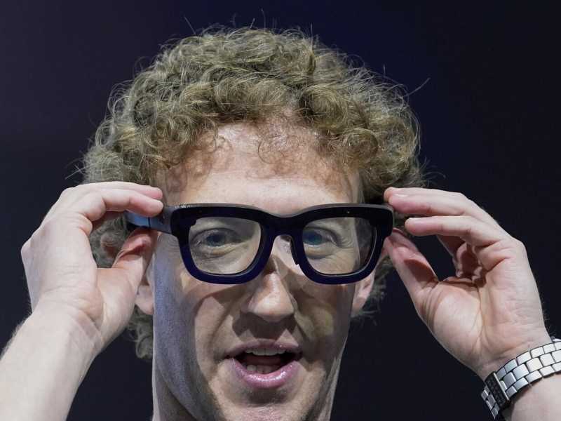 &nbsp;Mark Zuckerberg (foto Ap, via LaPresse)<br />