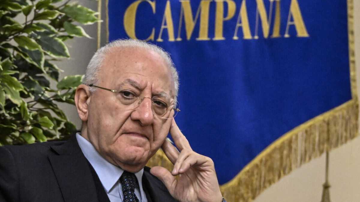 Immagine di De Luca: "L'impugnazione del governo sul terzo mandato è contro di me"