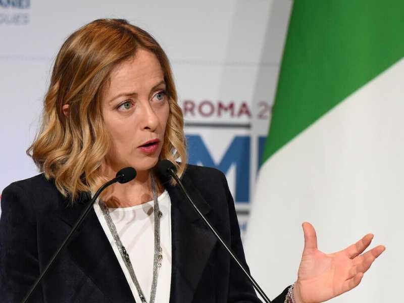  Giorgia Meloni (Ansa)