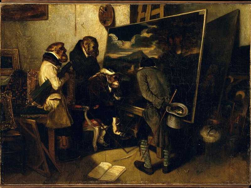 &ldquo;Gli esperti&rdquo;, Alexandre-Gabriel Decamps, 1837&nbsp;<br />